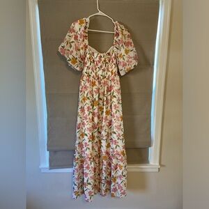 Floral maxi dress